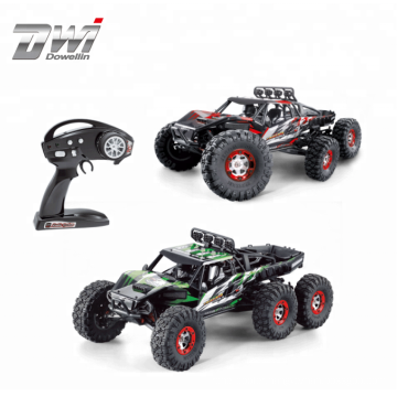 DWI Dowellin Brushless Motor high speed climbing rc 6x6 truck with 1/12 scale